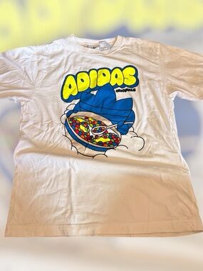 Adidas Men’s Cereal Graphic T-Shirt Size Small